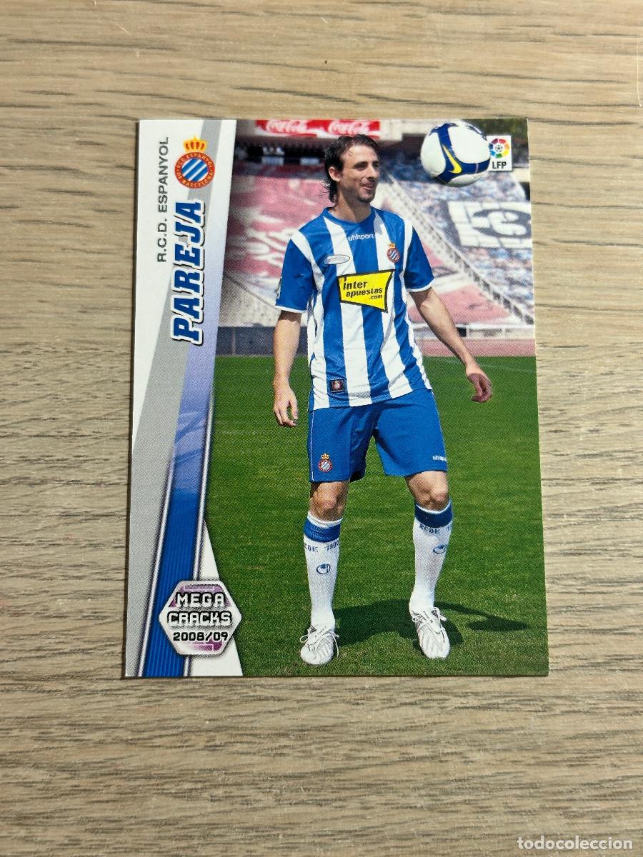 Cromos de F&uacute;tbol: 475 PAREJA NUEVO FICHAJE ESPANYOL MEGACRACKS LIGA 2008 2009 PANINI 08 09