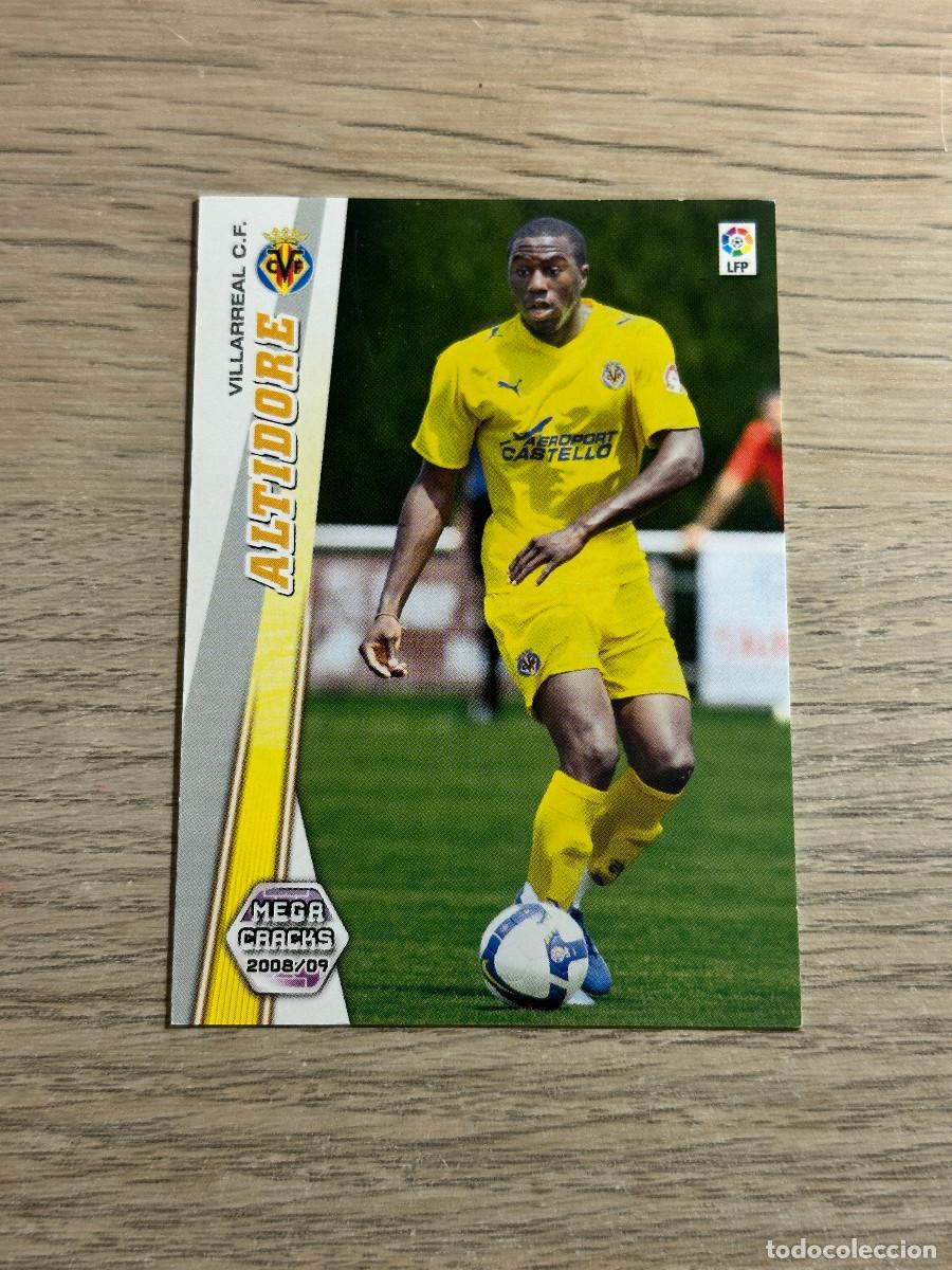 Cromos de F&uacute;tbol: 482 ALTIDORE NUEVO FICHAJE VILLARREAL MEGACRACKS LIGA 2008 2009 PANINI 08 09