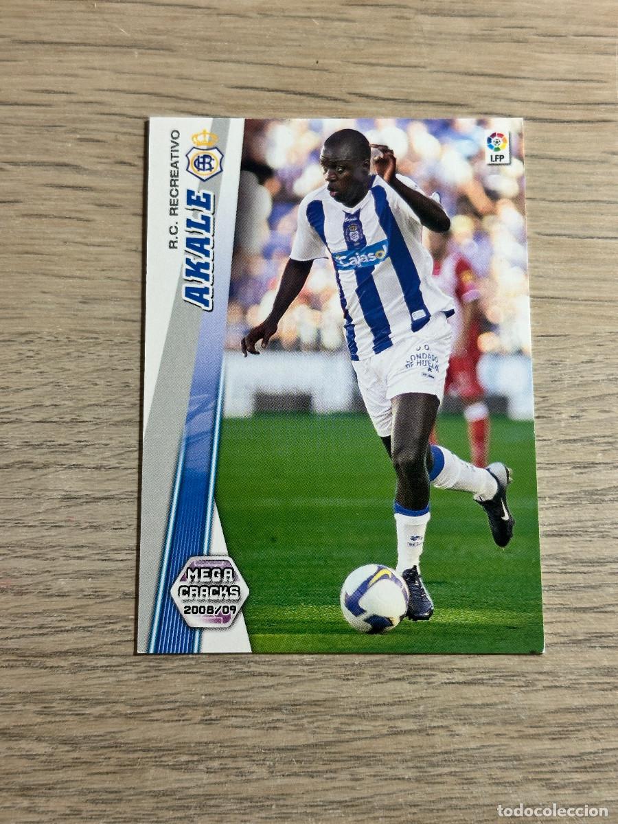 Figurine di Calcio: 495 AKALE NUEVO FICHAJE RECREATIVO MEGACRACKS LIGA 2008 2009 PANINI 08 09