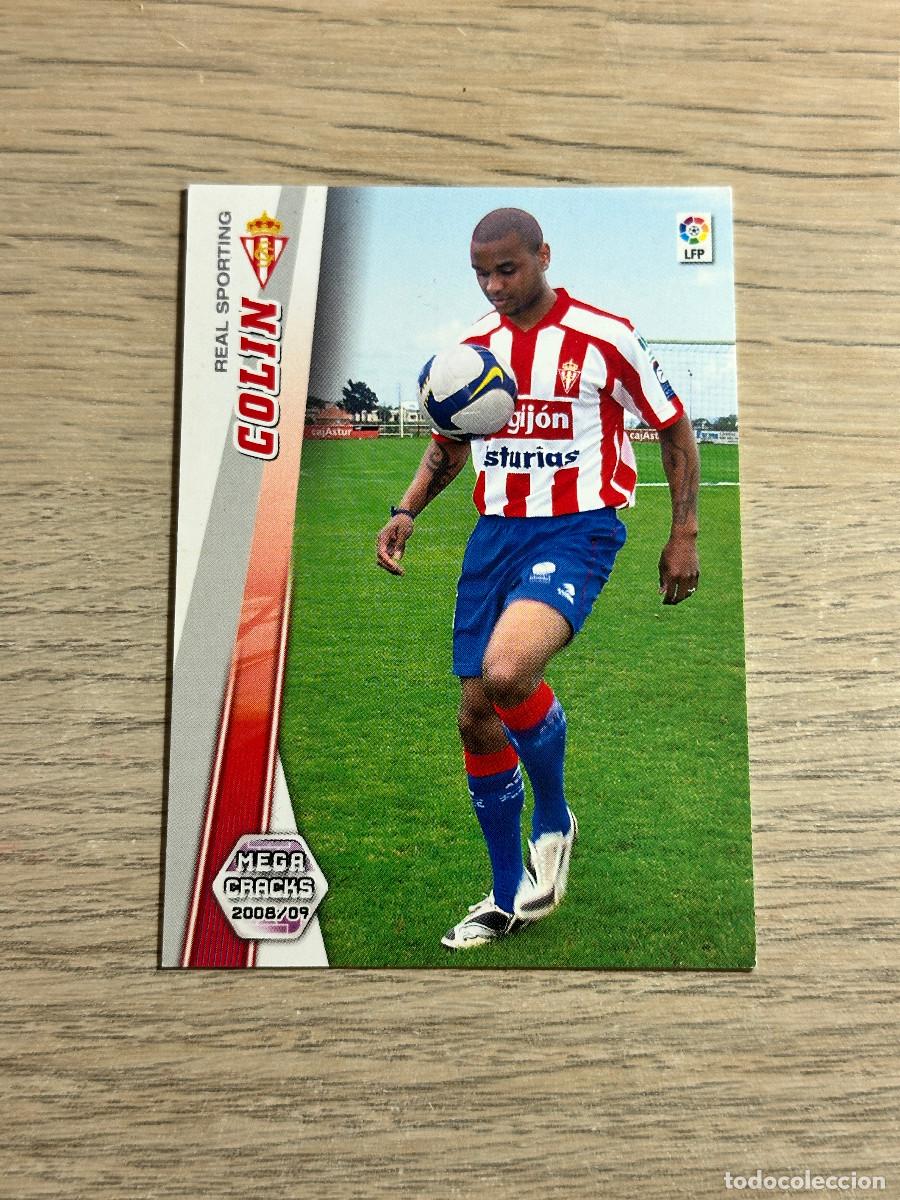 Cartes &agrave; collectionner de Football: 468 COLIN NUEVO FICHAJE SPORTING MEGACRACKS LIGA 2008 2009 PANINI 08 09