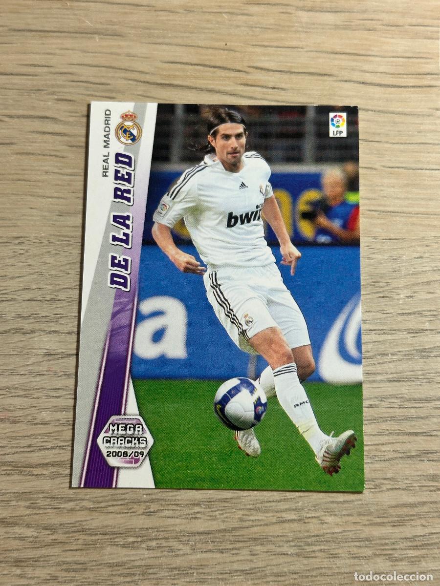 Cromos de F&uacute;tbol: 467 DE LA RED NUEVO FICHAJE REAL MADRID MEGACRACKS LIGA 2008 2009 PANINI 08 09