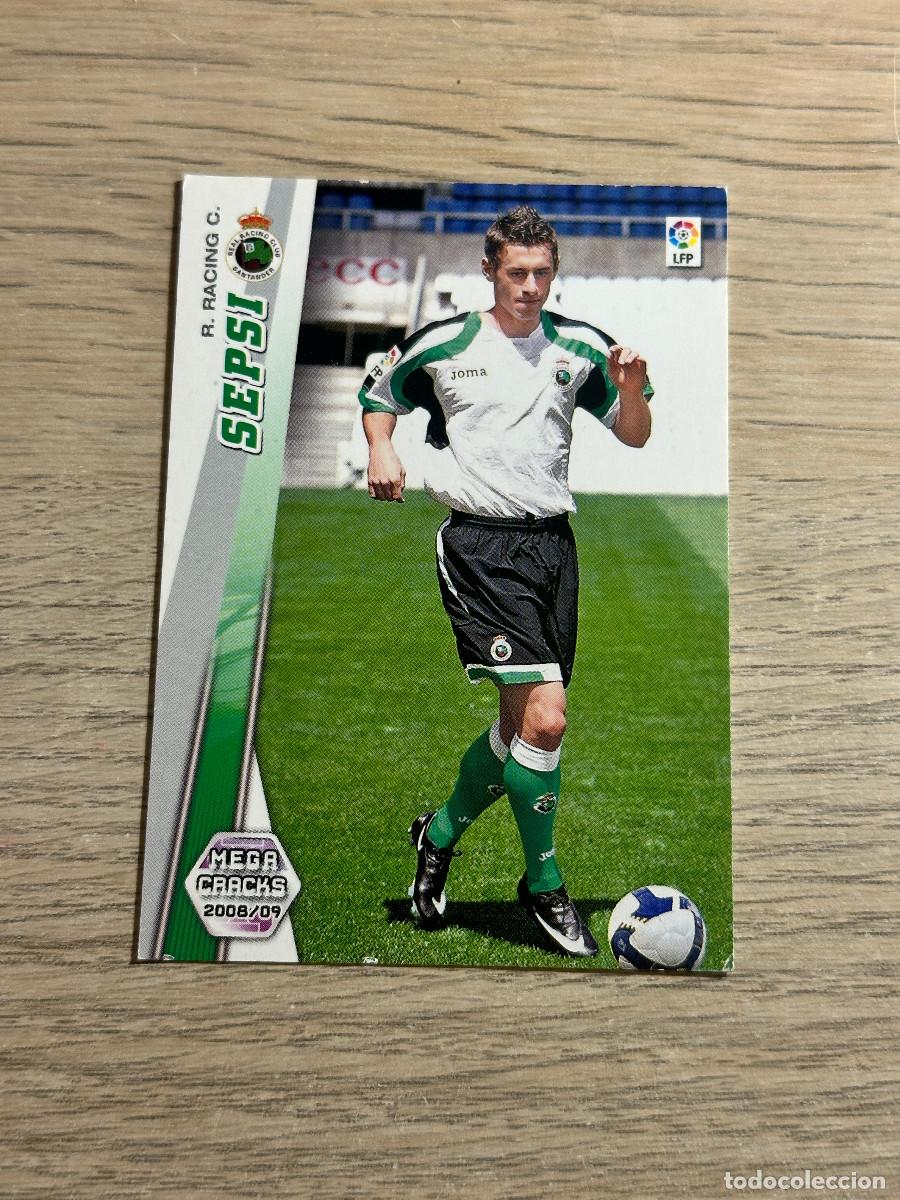 Cromos de F&uacute;tbol: 461 SEPSI NUEVO FICHAJE RACING MEGACRACKS LIGA 2008 2009 PANINI 08 09