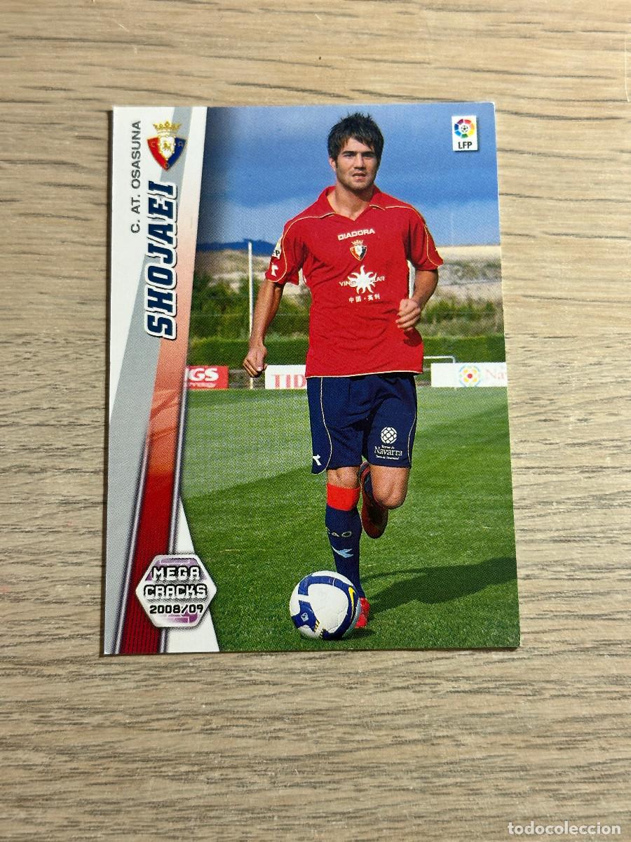 Cromos de F&uacute;tbol: 460 SHOJAEI NUEVO FICHAJE OSASUNA MEGACRACKS LIGA 2008 2009 PANINI 08 09