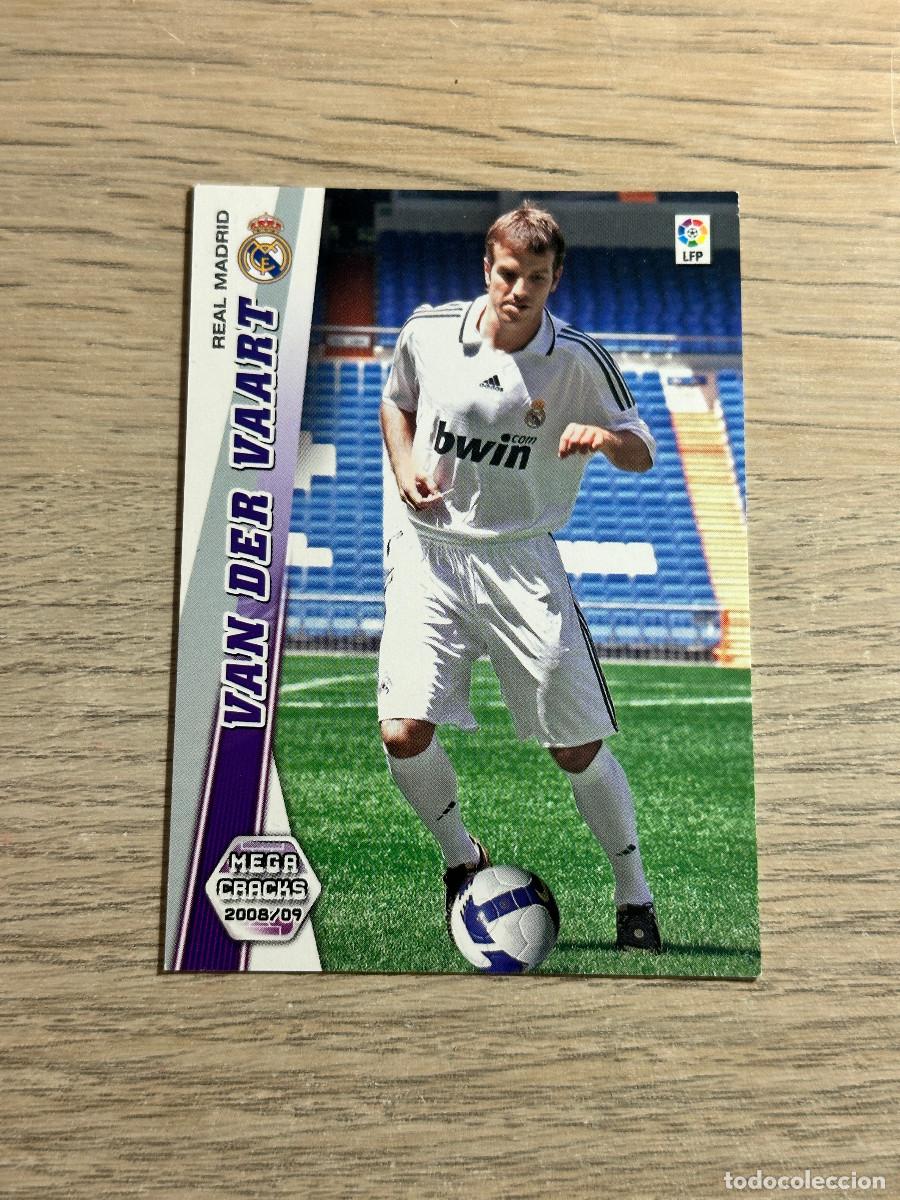 Cromos de F&uacute;tbol: 457 VAN DER VAART NUEVO FICHAJE REAL MADRID MEGACRACKS LIGA 2008 2009 PANINI 08 09