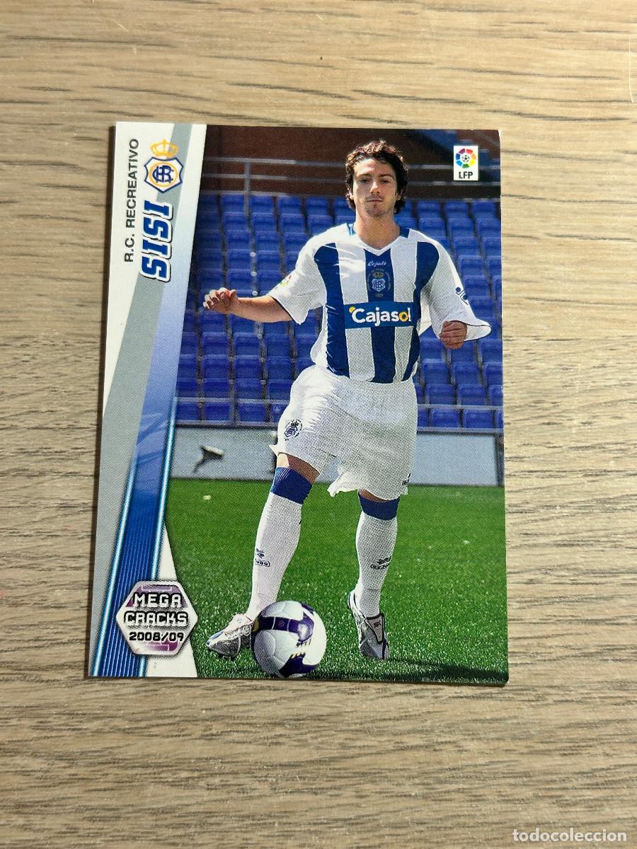 Cromos de F&uacute;tbol: 454 SISI NUEVO FICHAJE RECREATIVO MEGACRACKS LIGA 2008 2009 PANINI 08 09