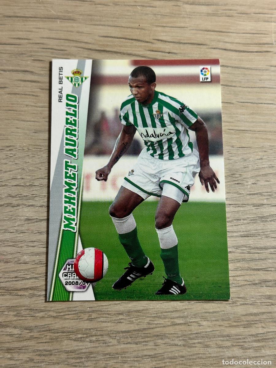 Cartes &agrave; collectionner de Football: 451 MEHMET AURELIO NUEVO FICHAJE BETIS MEGACRACKS LIGA 2008 2009 PANINI 08 09