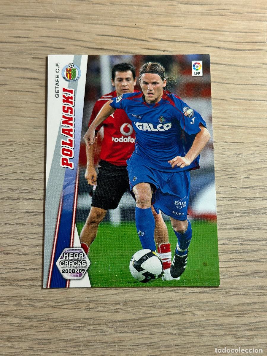 Cartes &agrave; collectionner de Football: 447 POLANSKI NUEVO FICHAJE GETAFE MEGACRACKS LIGA 2008 2009 PANINI 08 09