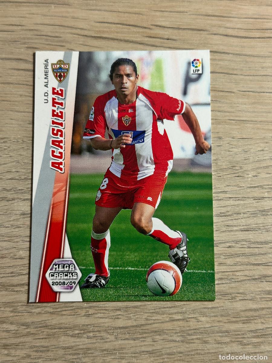 Cartes &agrave; collectionner de Football: 6 ACASIETE ALMERIA MEGACRACKS LIGA 2008 2009 PANINI 08 09