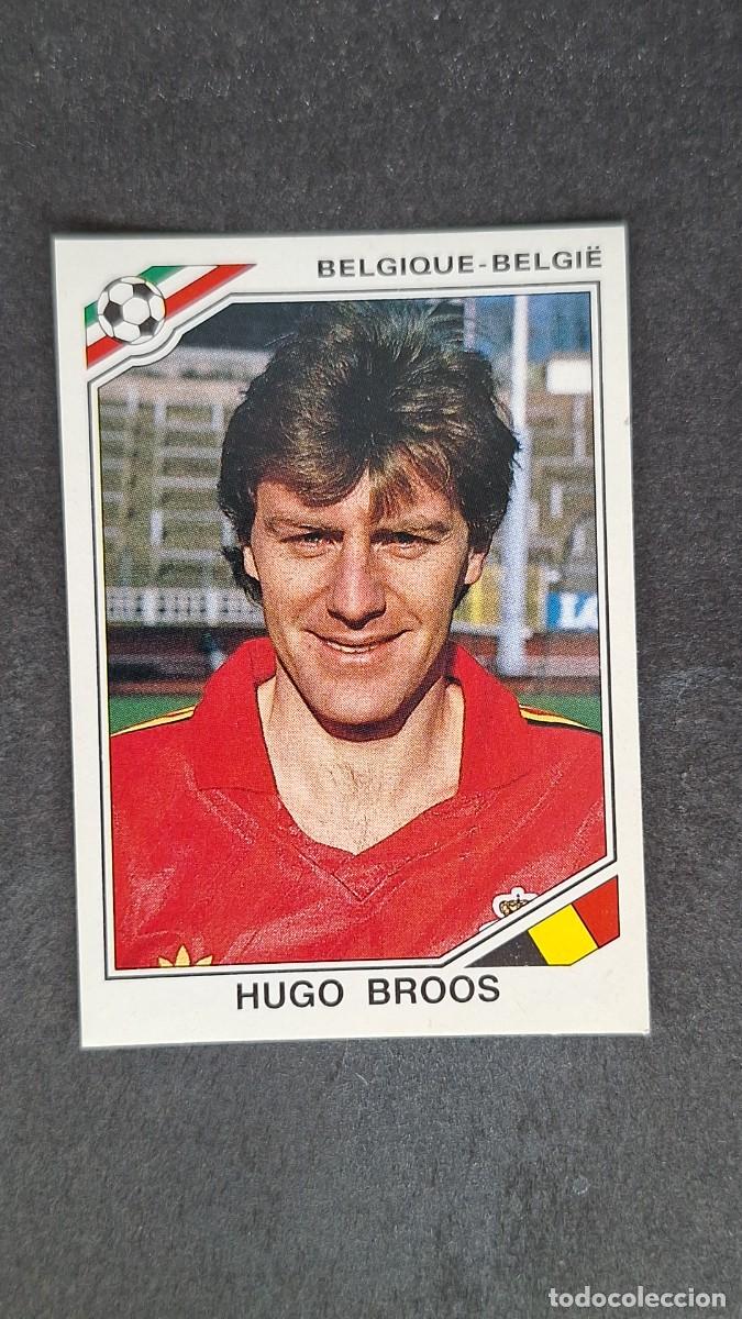 Cromos de Futebol: L3 HUGO BROOS SELECCION BELGICA 133 MUNDIAL MEXICO 86 PANINI NUNCA PEGADO SIN PEGAR