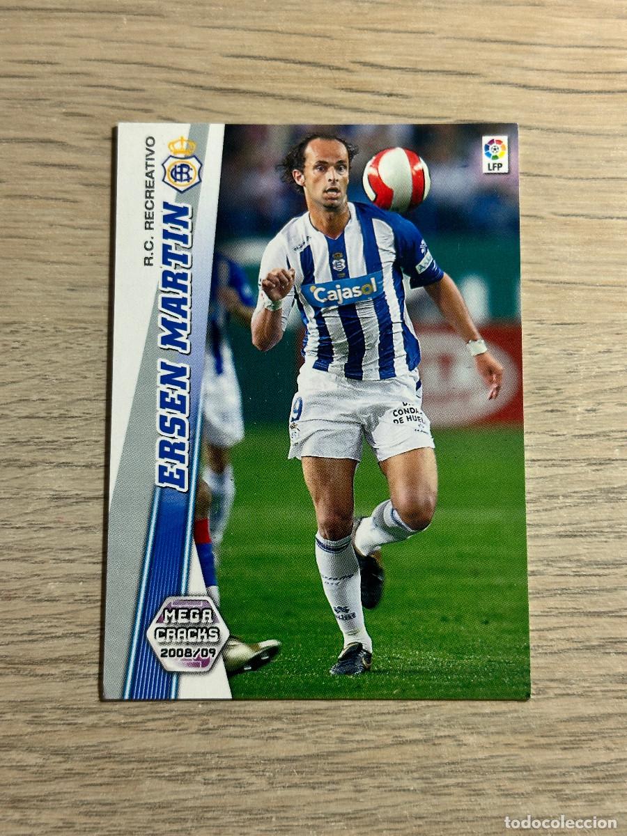 Football Stickers: 270 ERSEN MARTIN RECREATIVO MEGACRACKS LIGA 2008 2009 PANINI 08 09