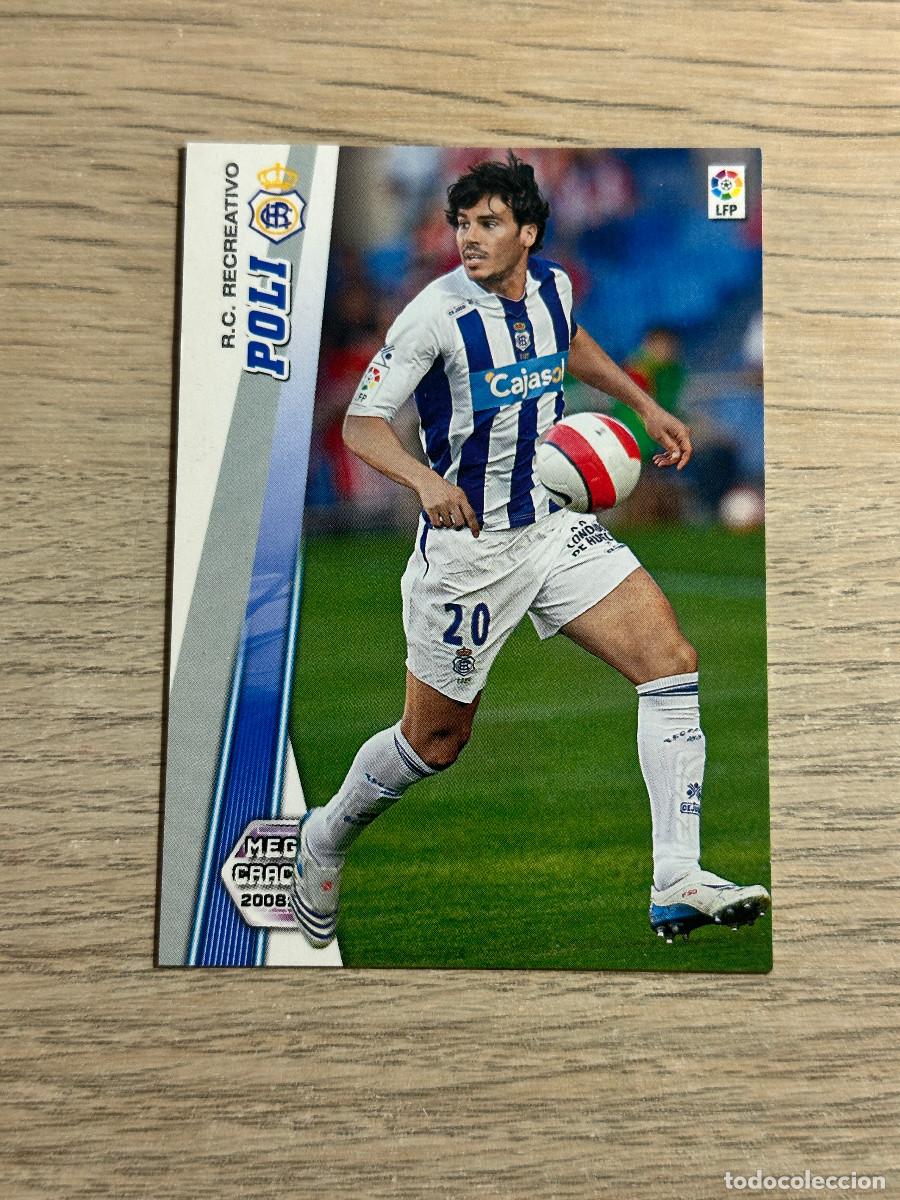 Football Stickers: 260 POLI RECREATIVO MEGACRACKS LIGA 2008 2009 PANINI 08 09