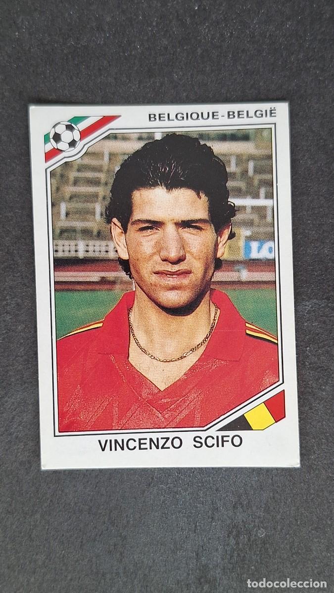 Football Stickers: L3 VINCENZO SCIFO SELECCION BELGICA 138 MUNDIAL MEXICO 86 PANINI NUNCA PEGADO SIN PEGAR