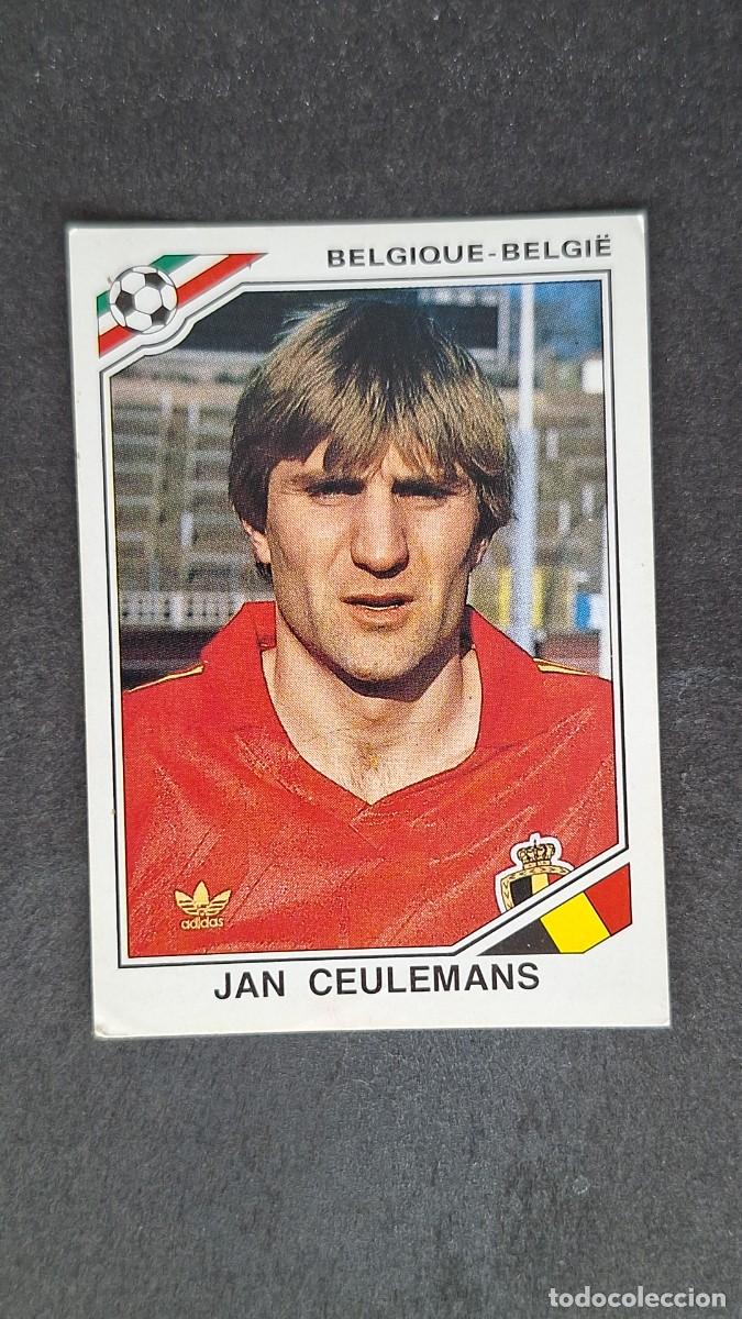 Football Stickers: L3 JAN CEULEMANS SELECCION BELGICA 140 MUNDIAL MEXICO 86 PANINI NUNCA PEGADO SIN PEGAR