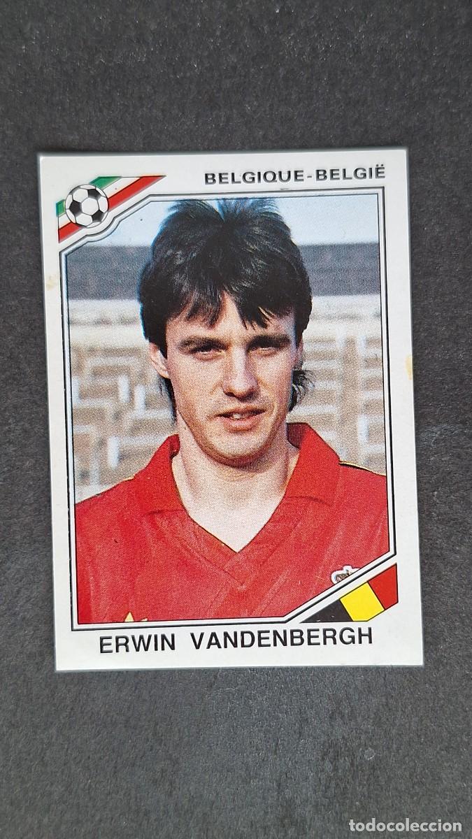 Football Stickers: L3 ERWIN VANDENBERGH SELECCION BELGICA 142 MUNDIAL MEXICO 86 PANINI NUNCA PEGADO SIN PEGAR