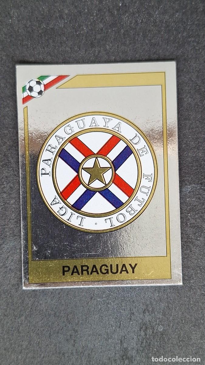 Football Stickers: L3 ESCUDO SELECCION PARAGUAY 146 MUNDIAL MEXICO 86 PANINI NUNCA PEGADO SIN PEGAR