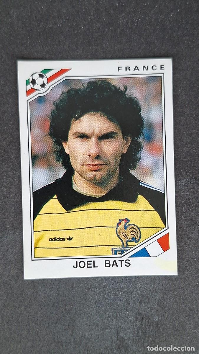 Cartes &agrave; collectionner de Football: L3 JOEL BATS SELECCION FRANCIA 166 MUNDIAL MEXICO 86 PANINI NUNCA PEGADO SIN PEGAR