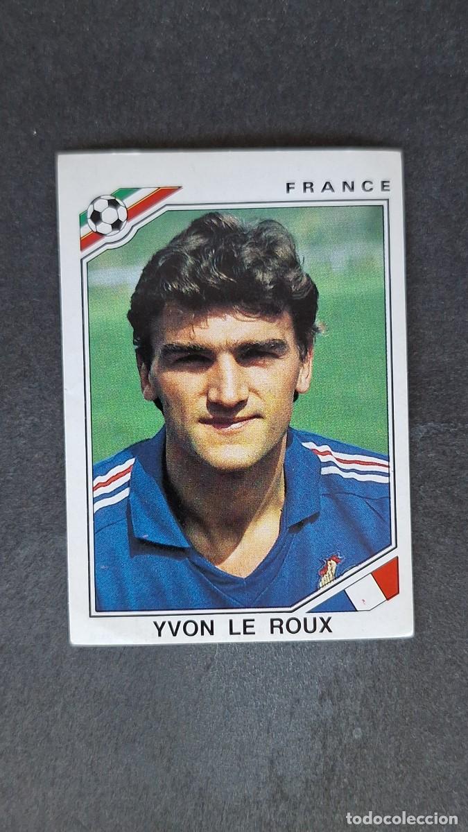 Cromos de F&uacute;tbol: L3 YVON LE ROUX SELECCION FRANCIA 170 MUNDIAL MEXICO 86 PANINI NUNCA PEGADO SIN PEGAR
