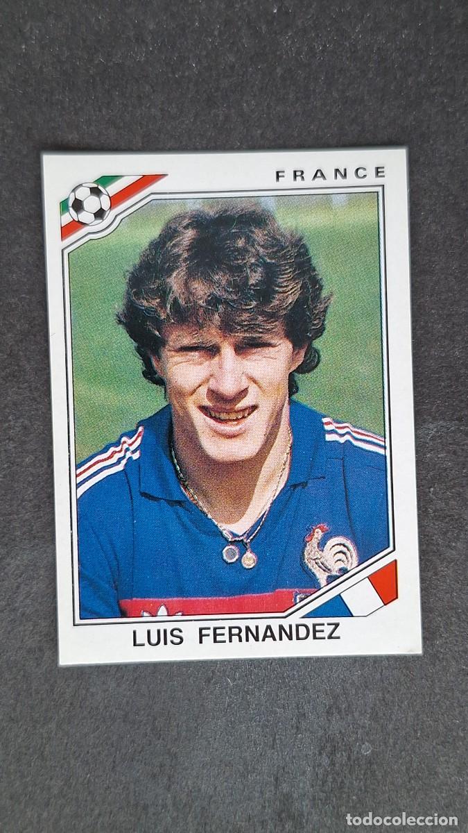 Figurine di Calcio: L3 LUIS FERNANDEZ SELECCION FRANCIA 172 MUNDIAL MEXICO 86 PANINI NUNCA PEGADO SIN PEGAR