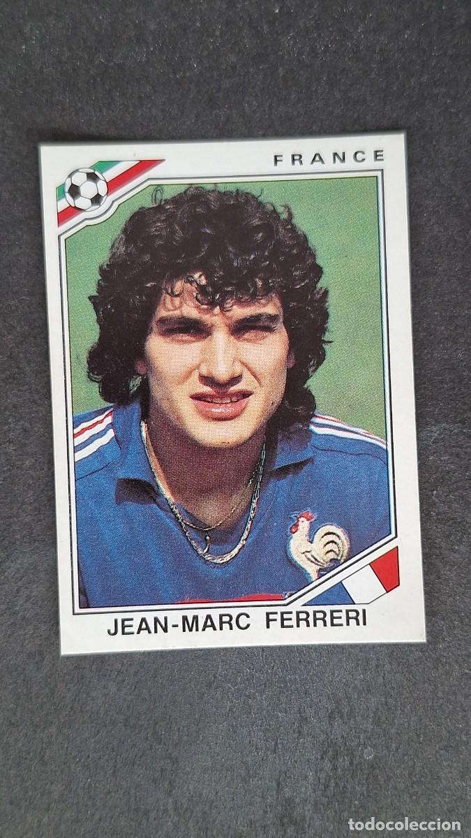 Cromos de F&uacute;tbol: L3 JEAN-MARC FERRERI SELECCION FRANCIA 176 MUNDIAL MEXICO 86 PANINI NUNCA PEGADO SIN PEGAR