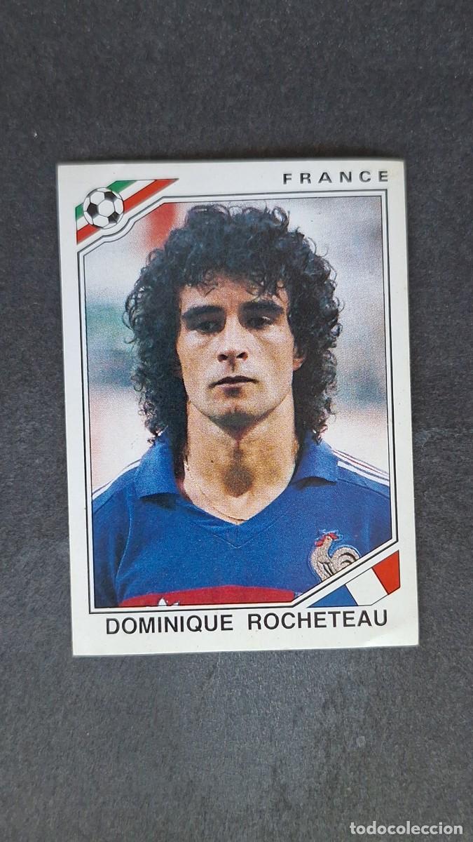 Cartes &agrave; collectionner de Football: L3 DOMINIQUE ROCHETEAU SELECCION FRANCIA 177 MUNDIAL MEXICO 86 PANINI NUNCA PEGADO SIN PEGAR