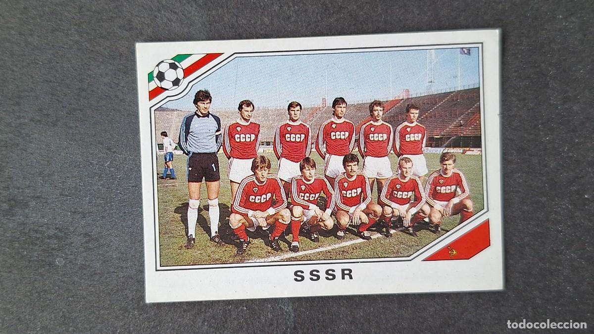 Cromos de Futebol: L3 EQUIPO SELECCION SSSR 183 MUNDIAL MEXICO 86 PANINI NUNCA PEGADO SIN PEGAR