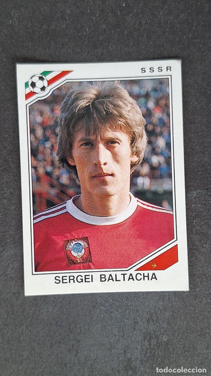 Cromos de Futebol: L3 SERGEI BALTACHA SELECCION SSSR 187 MUNDIAL MEXICO 86 PANINI NUNCA PEGADO SIN PEGAR