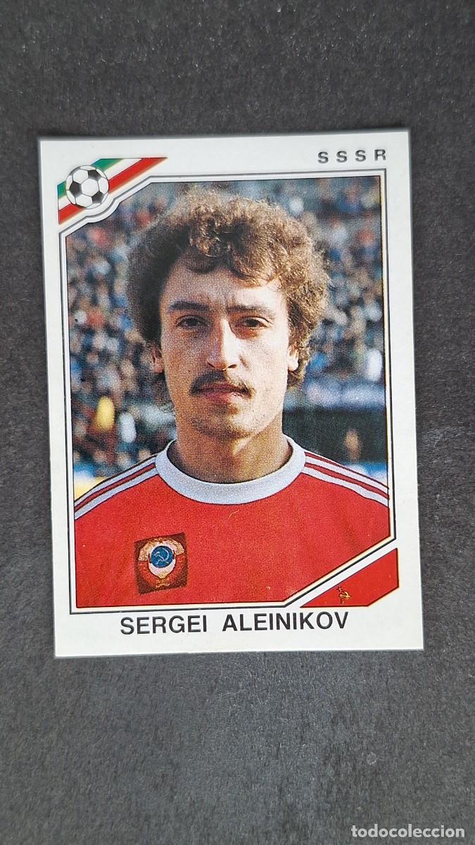 Cromos de Futebol: L3 SERGEI ALEINIKOV SELECCION SSSR 192 MUNDIAL MEXICO 86 PANINI NUNCA PEGADO SIN PEGAR