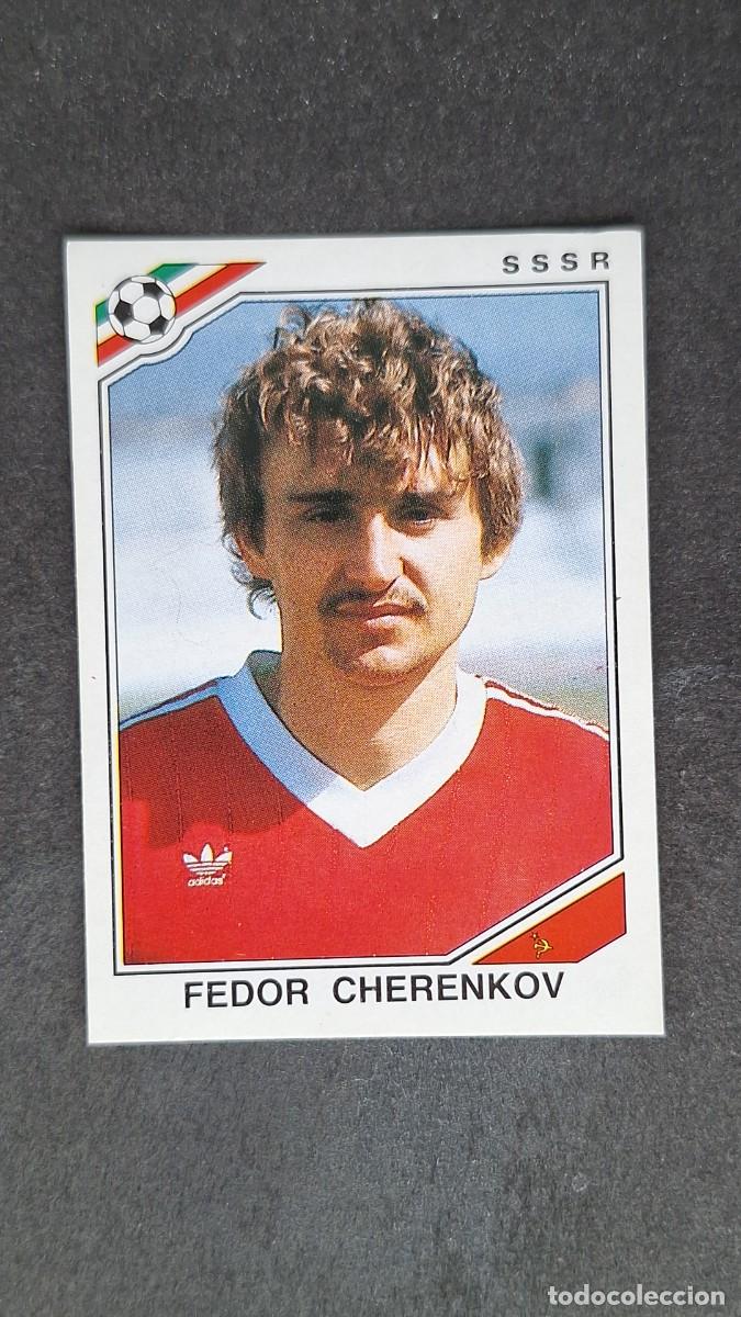 Cromos de Futebol: L3 FEDOR CHERENKOV SELECCION SSSR 193 MUNDIAL MEXICO 86 PANINI NUNCA PEGADO SIN PEGAR