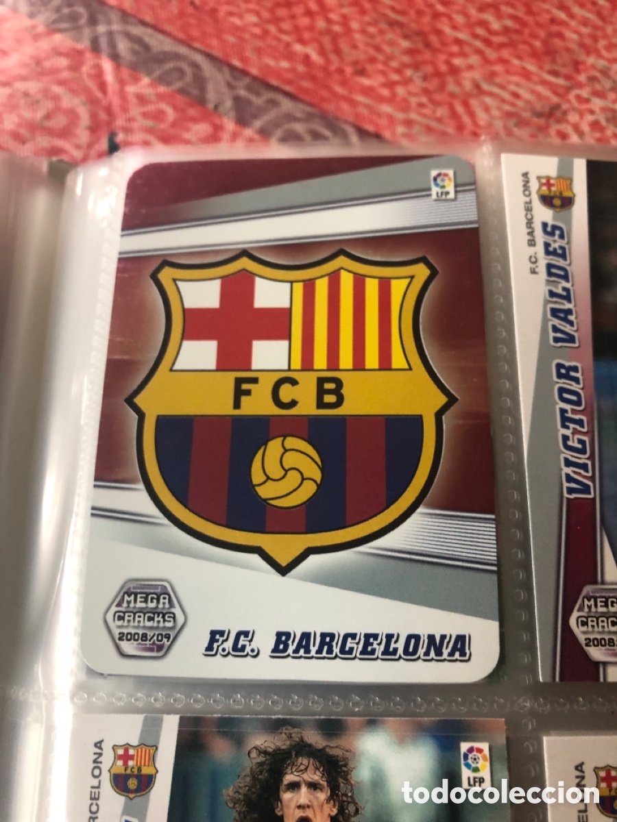 Cromos de Futebol: Megacracks 2008 2009 escudo Barcelona 55