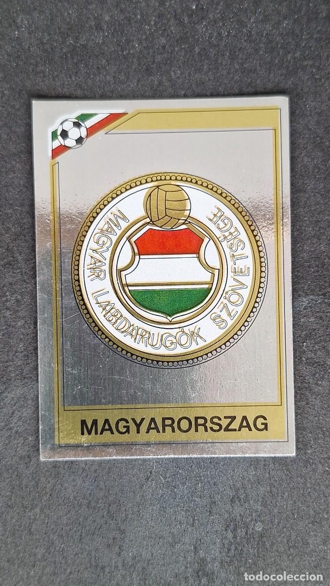 Cromos de Futebol: L3 ESCUDO SELECCION HUNGRIA 200 MUNDIAL MEXICO 86 PANINI NUNCA PEGADO SIN PEGAR