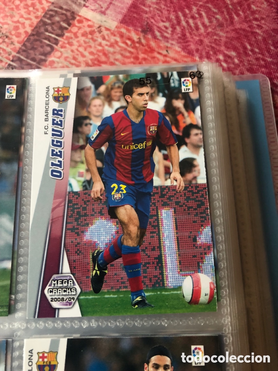 Cromos de Futebol: Megacracks 2008 2009 Oleguer 57 Barcelona