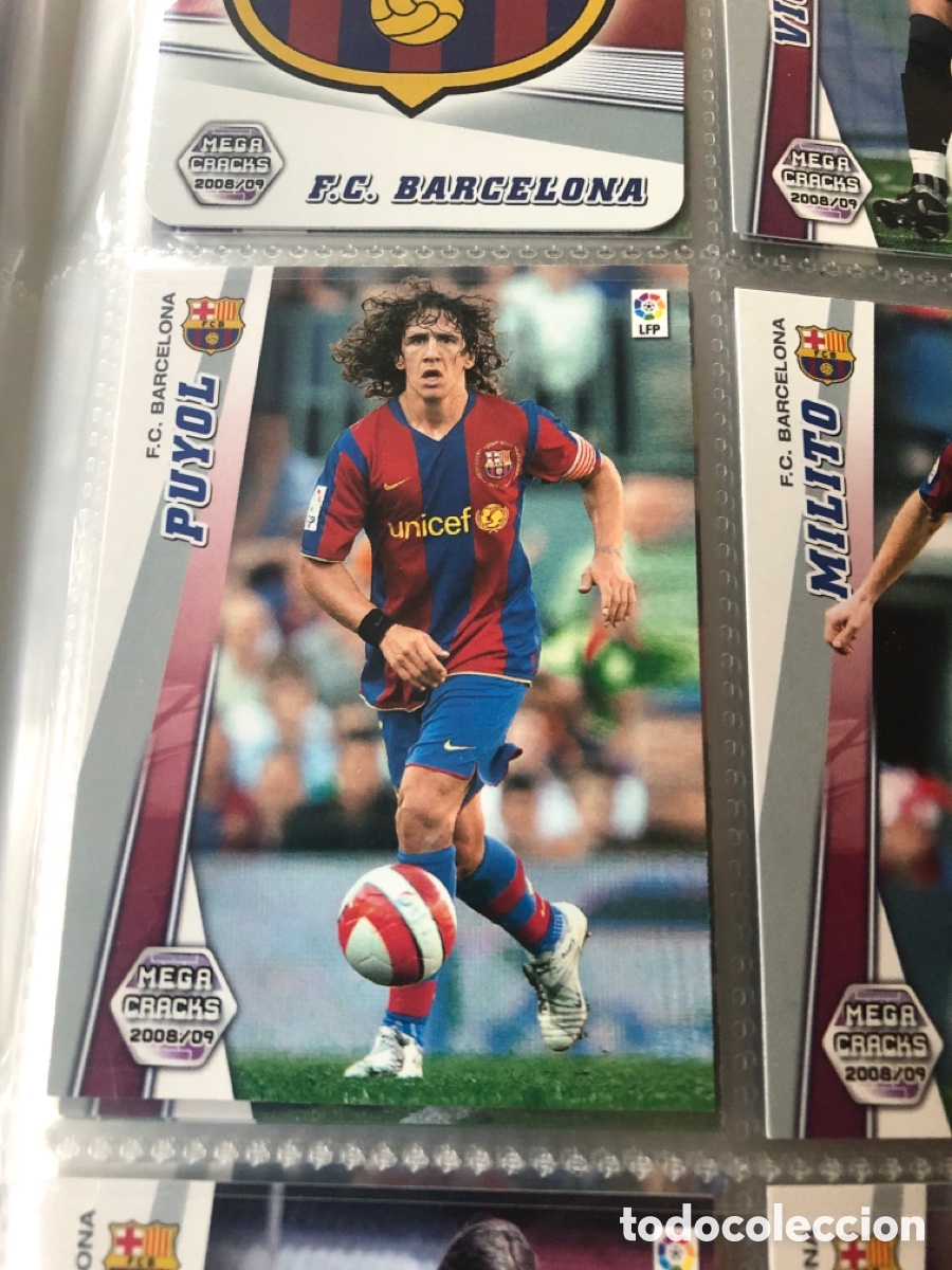 Cromos de Futebol: Megacracks 2008 2009 Puyol 58 Barcelona