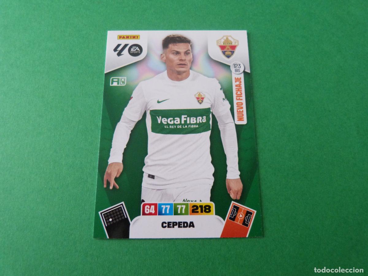 Cromos de F&uacute;tbol: TRADING CARD FUTBOL CEPEDA ELCHE C.F. N&ordm; 123 BIS LIGA ADRENALYN XL 2025-2026/25-26