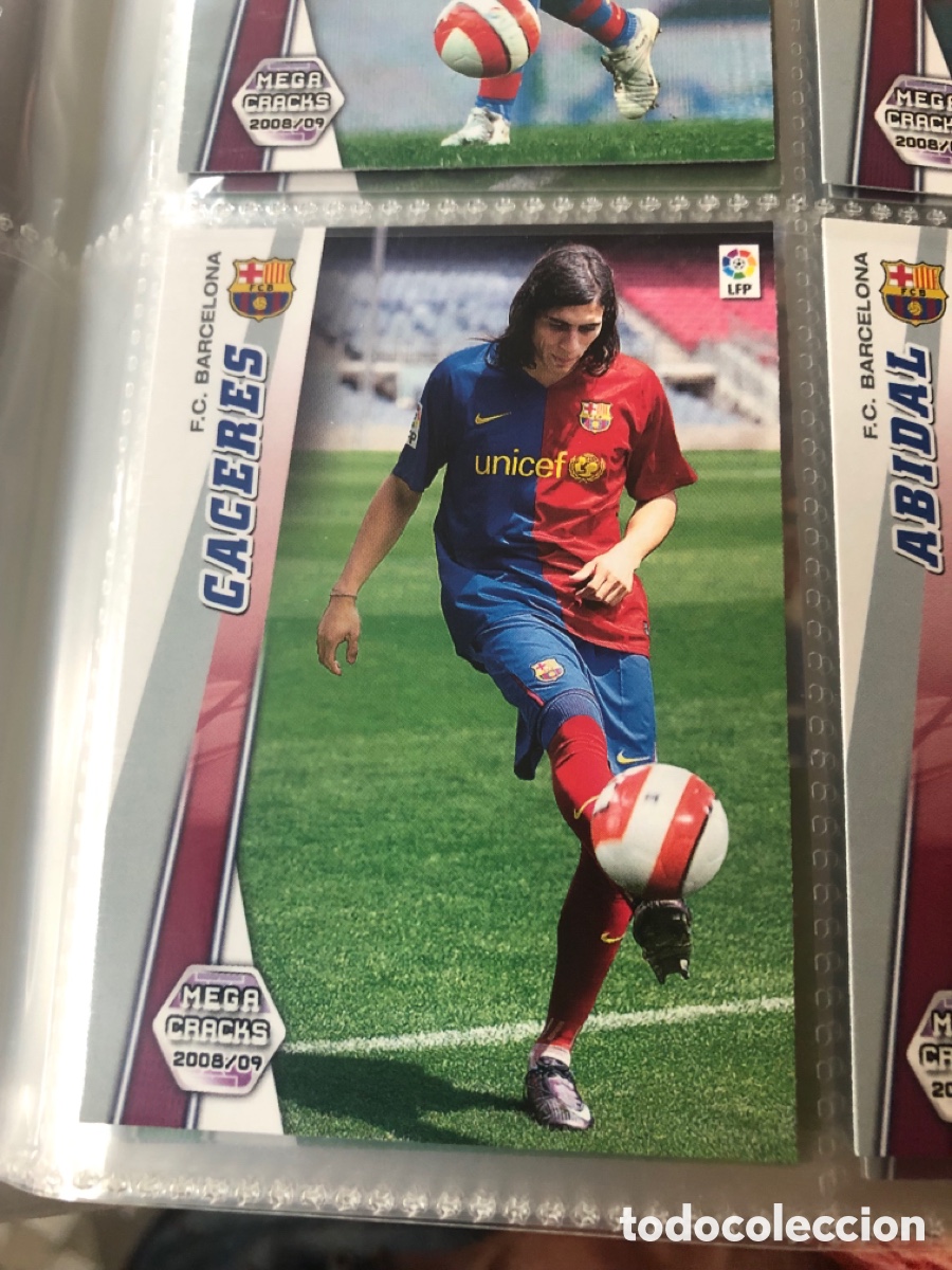 Cromos de F&uacute;tbol: Megacracks 2008 2009 C&aacute;ceres 61 Barcelona