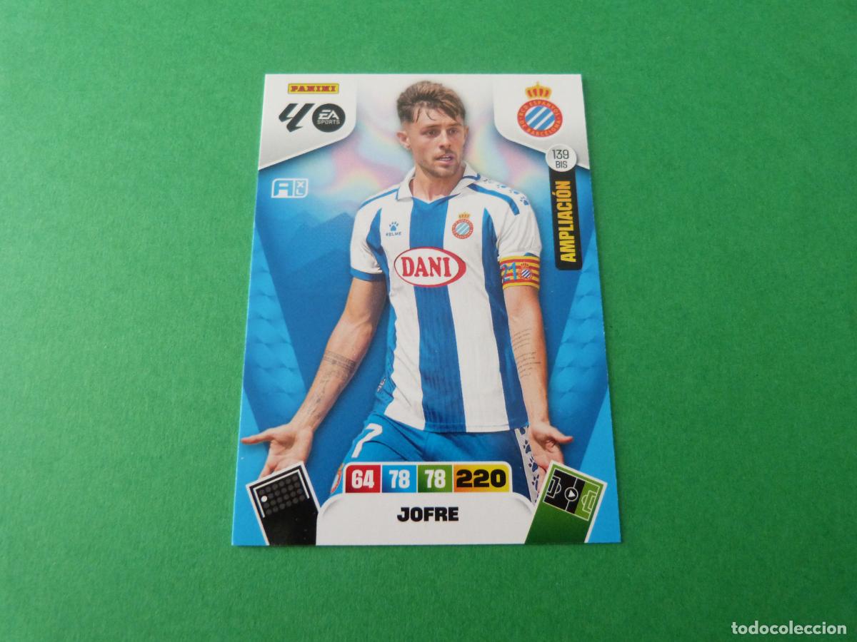Cromos de F&uacute;tbol: TRADING CARD FUTBOL JOFRE R.C.D. ESPA&Ntilde;OL-ESPANYOL N&ordm; 139 BIS LIGA ADRENALYN XL 2025-2026/25-26
