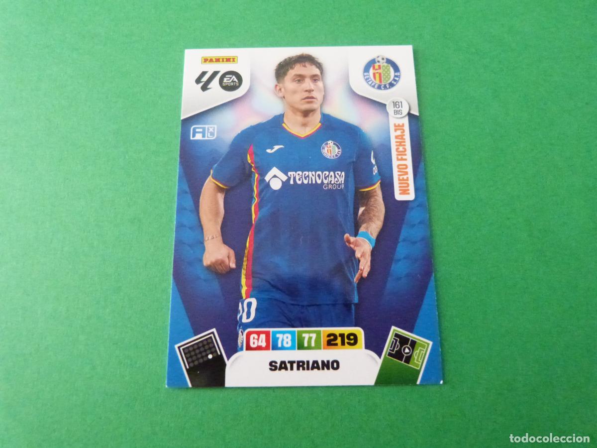 Cromos de F&uacute;tbol: TRADING CARD FUTBOL SATRIANO GETAFE C.F. N&ordm; 161 BIS LIGA ADRENALYN XL 2025-2026/25-26