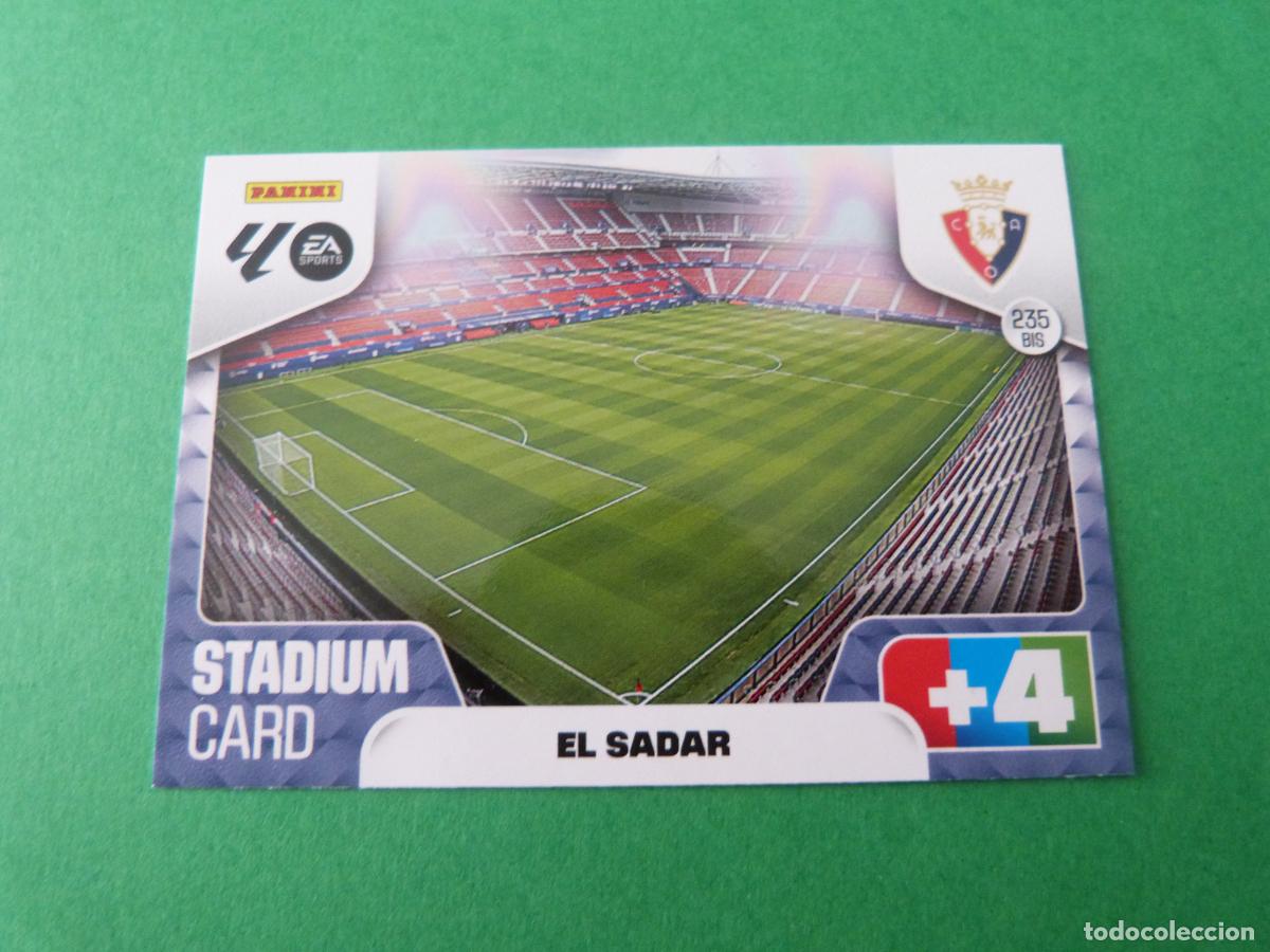 Cromos de F&uacute;tbol: TRADING CARD FUTBOL ESTADIO EL SADAR AT. OSASUNA N&ordm; 235 BIS LIGA ADRENALYN XL 2025-2026/25-26