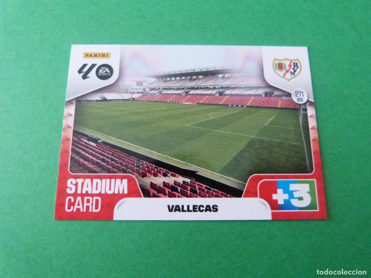 Cromos de F&uacute;tbol: TRADING CARD FUTBOL VALLECAS ESTADIO RAYO VALLECANO N&ordm; 271 BIS LIGA ADRENALYN XL 2025-2026/25-26