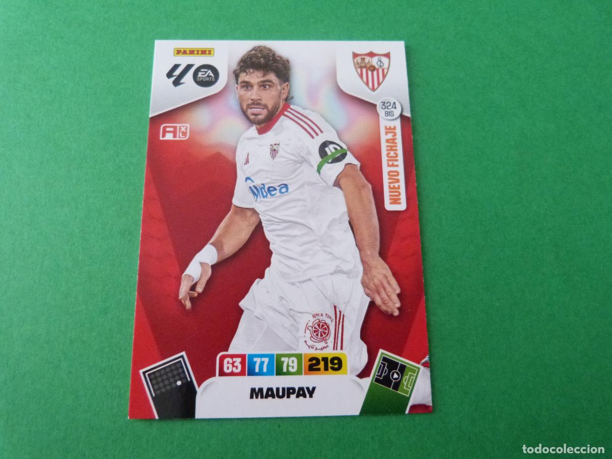 Cromos de F&uacute;tbol: TRADING CARD FUTBOL MAUPAY SEVILLA F.C. N&ordm; 324 BIS LIGA ADRENALYN XL 2025-2026/25-26