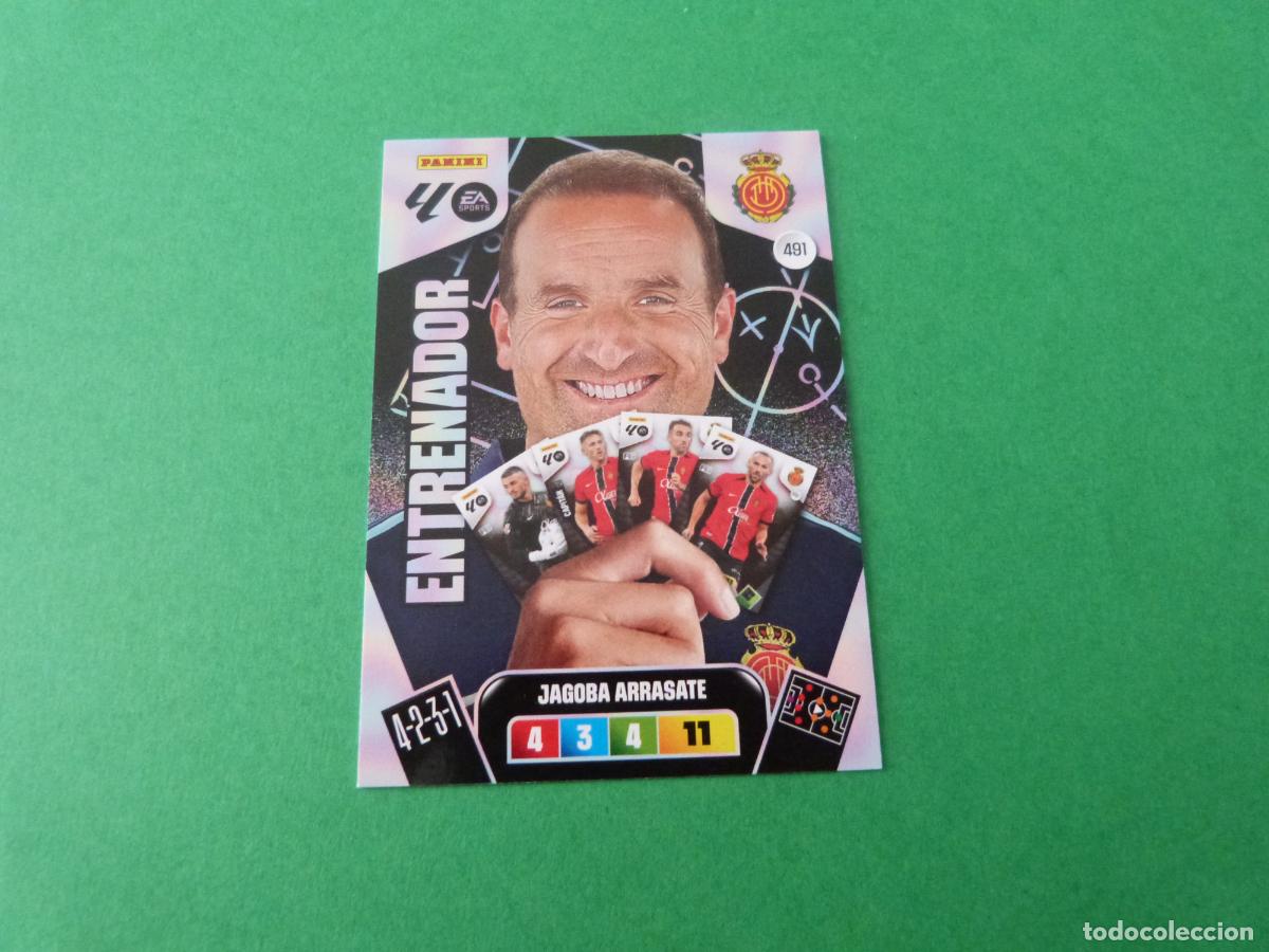 Cromos de F&uacute;tbol: TRADING CARD FUTBOL JAGOBA ARRASATE R.C.D. MALLORCA N&ordm; 491 LIGA ADRENALYN XL 2025-2026/25-26