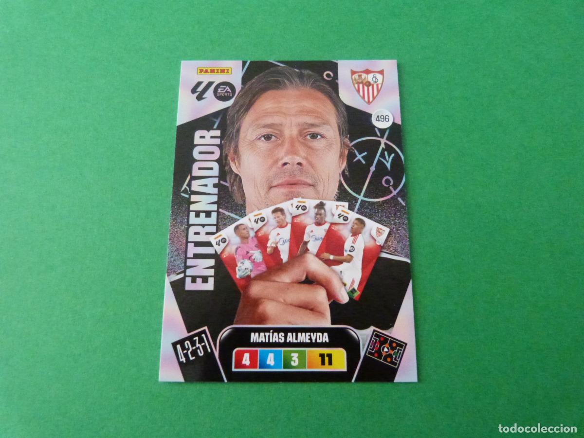Football Stickers: TRADING CARD FUTBOL MATIAS ALMEYDA SEVILLA F.C. N&ordm; 496 LIGA ADRENALYN XL 2025-2026/25-26