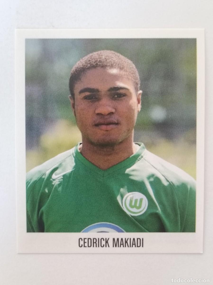 Football Stickers: #484 CEDRICK MAKIADI (WOLFSBURG) BUNDESLIGA 2005/2006 PANINI