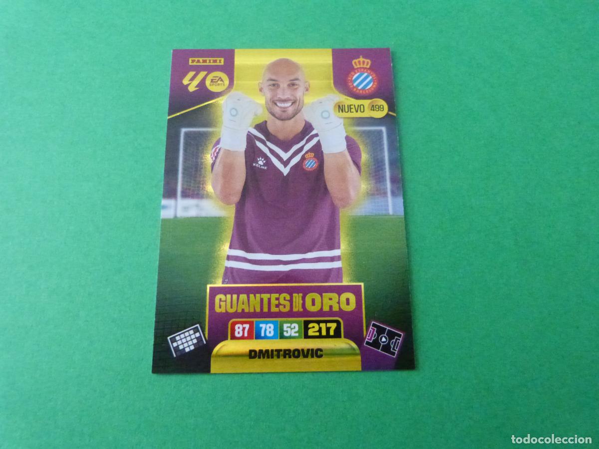 Football Stickers: TRADING CARD FUTBOL DMITROVIC R.C.D. ESPA&Ntilde;OL-ESPANYOL N&ordm; 499 LIGA ADRENALYN XL 2025-2026/25-26