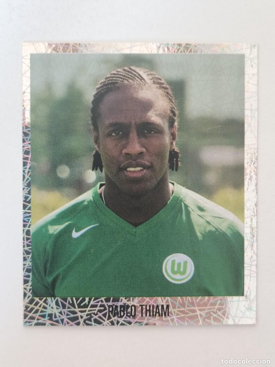 Football Stickers: #486 PABLO THIAM (WOLFSBURG) BUNDESLIGA 2005/2006 PANINI
