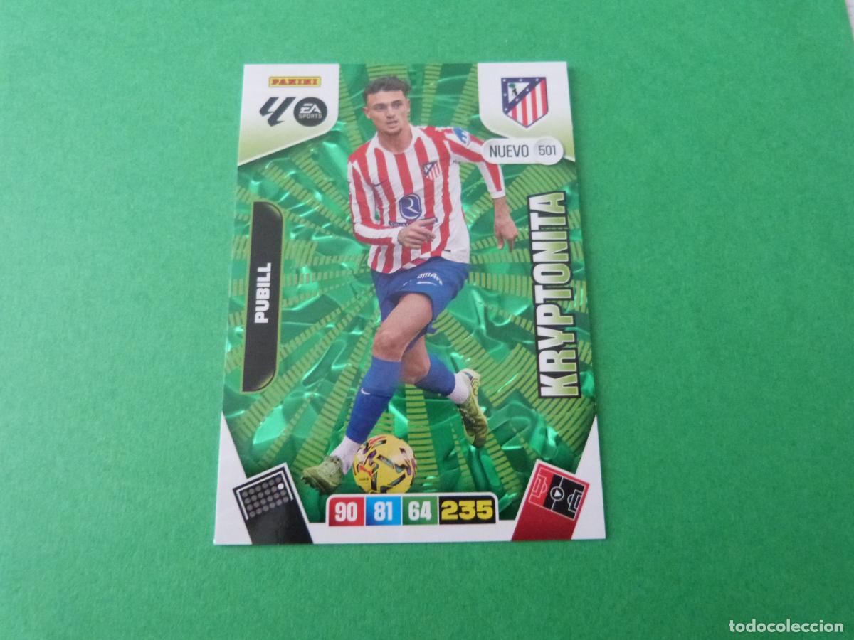Football Stickers: TRADING CARD FUTBOL PUBILL ATLETICO DE MADRID N&ordm; 501 LIGA ADRENALYN XL 2025-2026/25-26