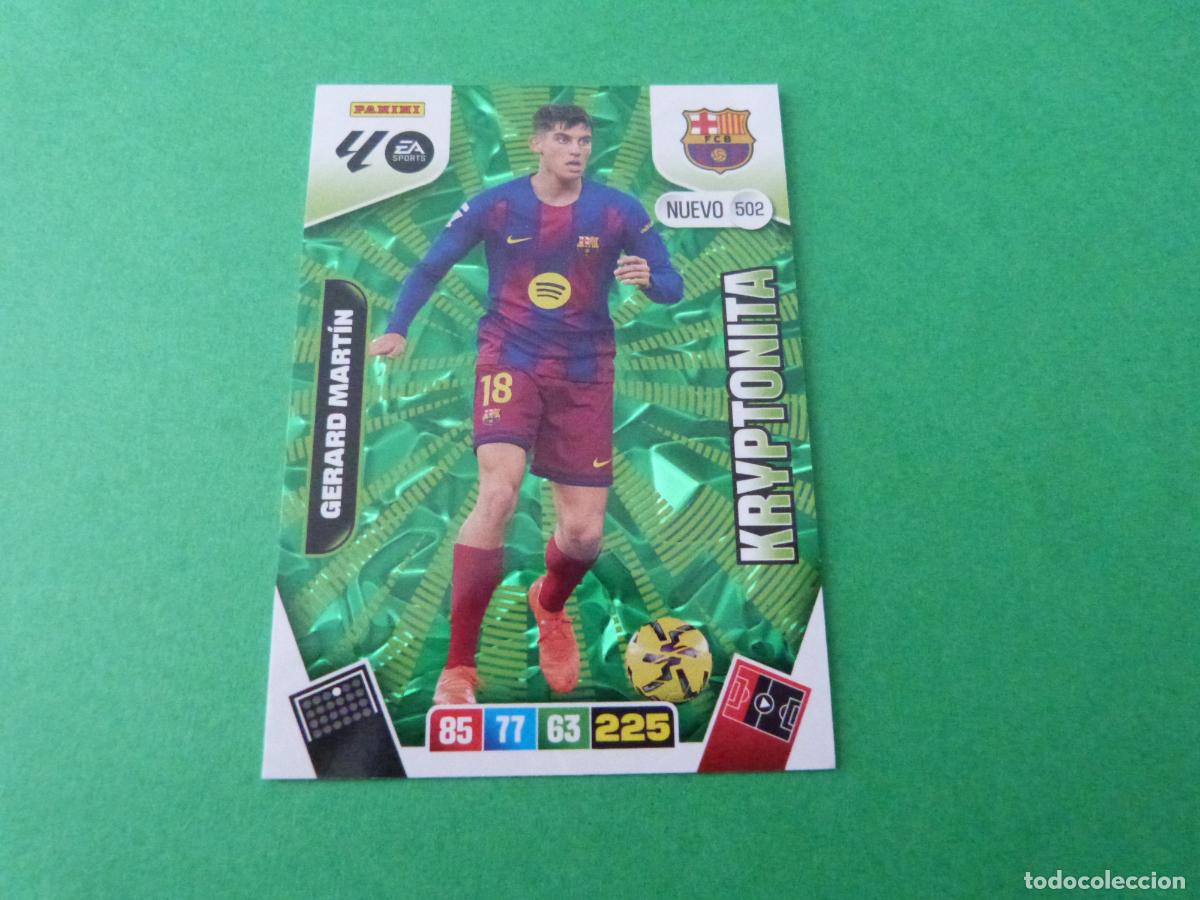 Football Stickers: TRADING CARD FUTBOL GERARD MARTIN F.C. BARCELONA N&ordm; 502 LIGA ADRENALYN XL 2025-2026/25-26
