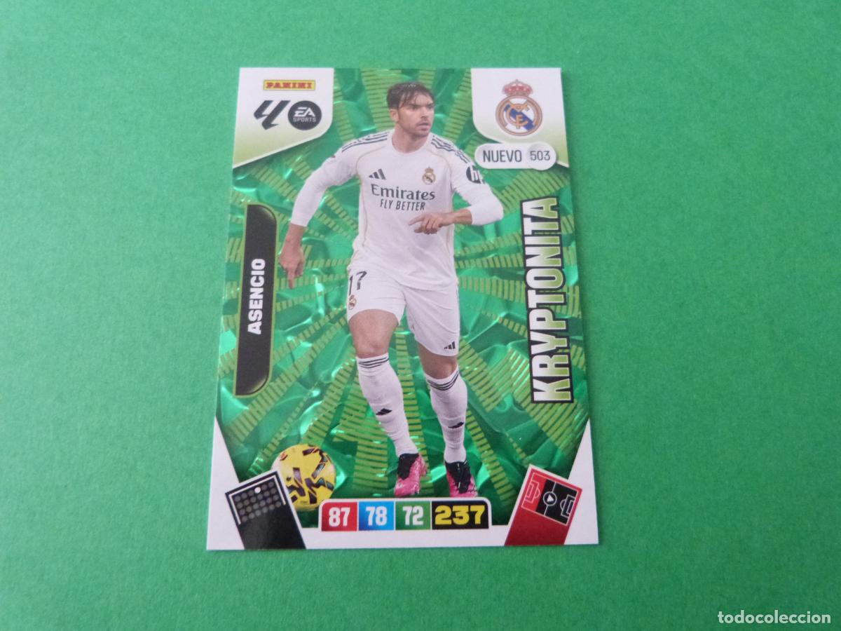 Football Stickers: TRADING CARD FUTBOL ASENCIO REAL MADRID C.F. N&ordm; 503 LIGA ADRENALYN XL 2025-2026/25-26