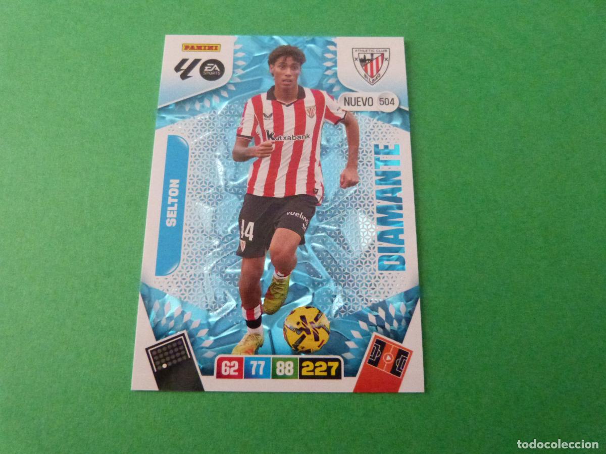 Football Stickers: TRADING CARD FUTBOL SELTON ATH. BILBAO N&ordm; 504 LIGA ADRENALYN XL 2025-2026/25-26