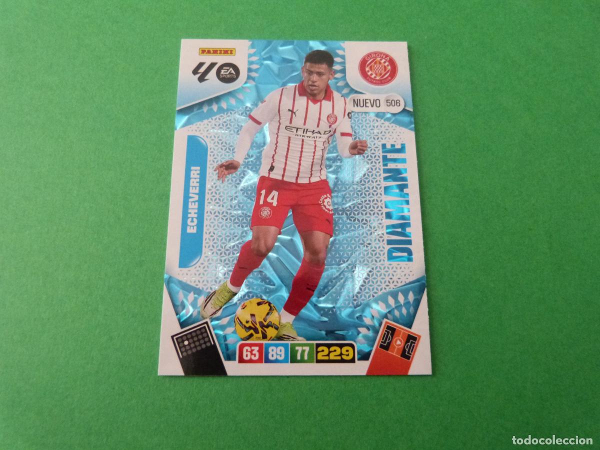 Football Stickers: TRADING CARD FUTBOL ECHEVERRI GIRONA F.C. N&ordm; 506 LIGA ADRENALYN XL 2025-2026/25-26