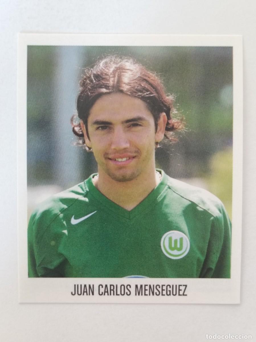 Football Stickers: #489 JUAN CARLOS MENSEGUEZ (WOLFSBURG) BUNDESLIGA 2005/2006 PANINI